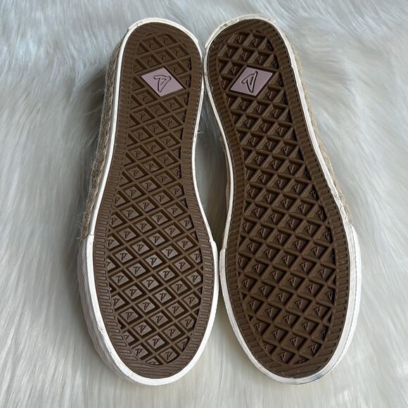 Sperry Purple Suede Twin Gore Espadrille Platform Sneakers - Picture 8 of 10